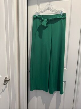New York & Company Emerald Green wide leg pants size 12